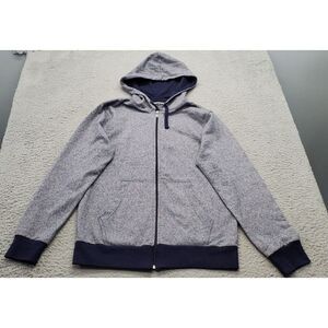 Broken Threads Hoodie Men Small Gray Medium Iron Long Sleeve Full Zip Drawstring